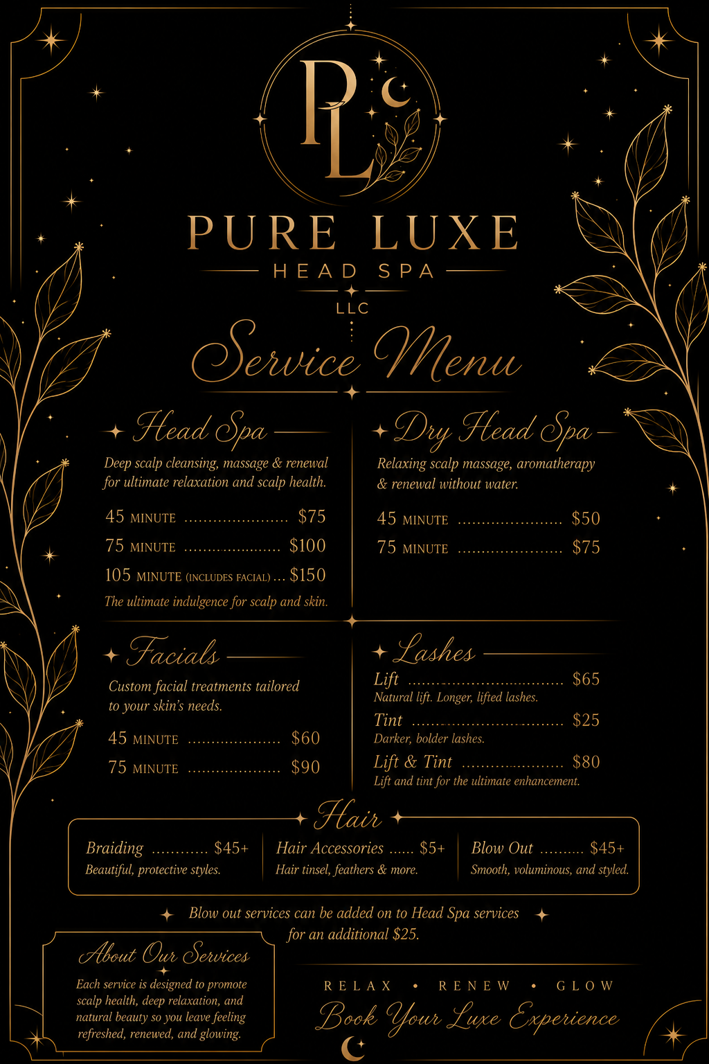 Price list